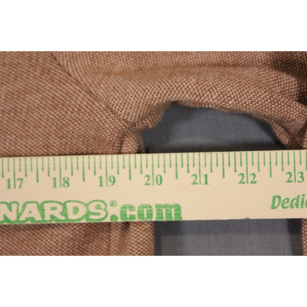 Thread & Supply KENZIE COAT 1 Button Cashmere Blend Tan Sz S New With Tags - Picture 7 of 10